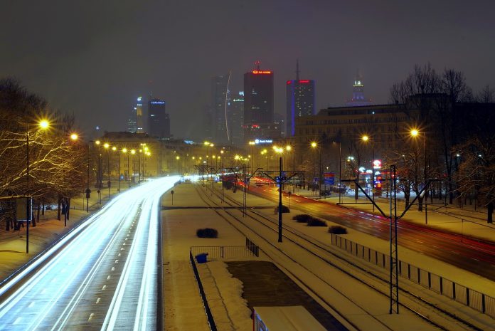 Погода в Варшаве в декабре