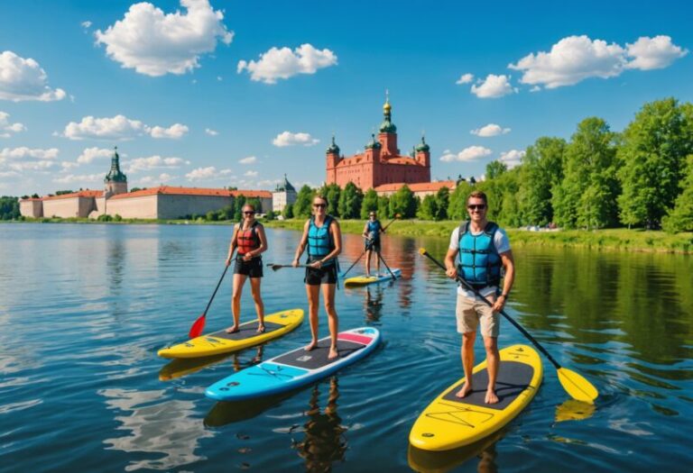 Прогулки на SUP в Санкт-Петербурге: незабываемый отдых на воде с компанией «ПитерСуп» на Оредже